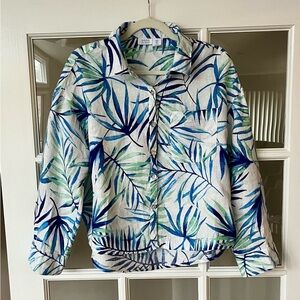 Sigrid Olsen linen blouse